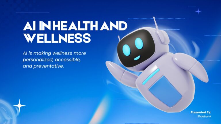 AI in Health and Wellness