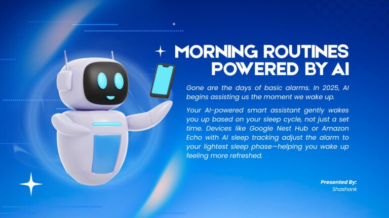 Morning Routines Powered by AI